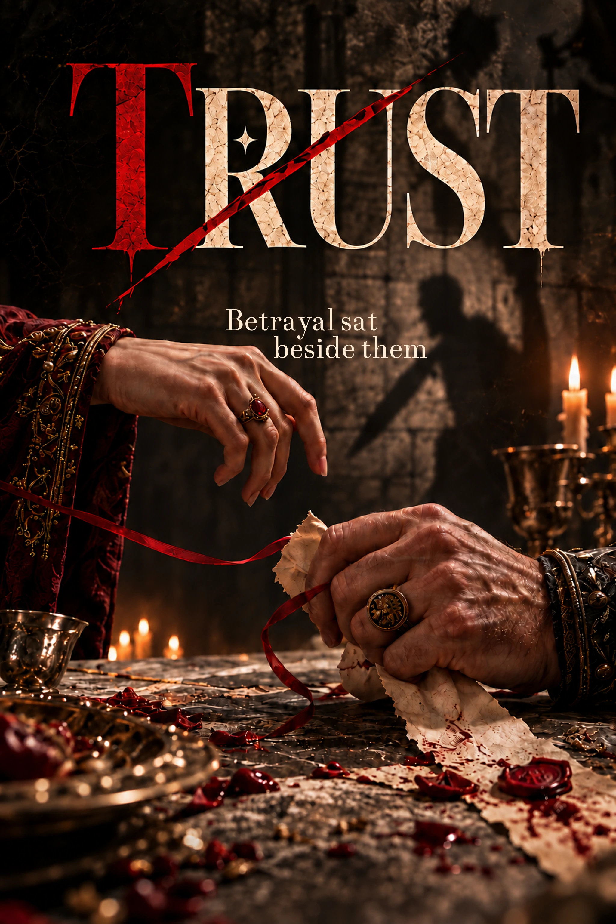 Trust — betrayal sat beside them