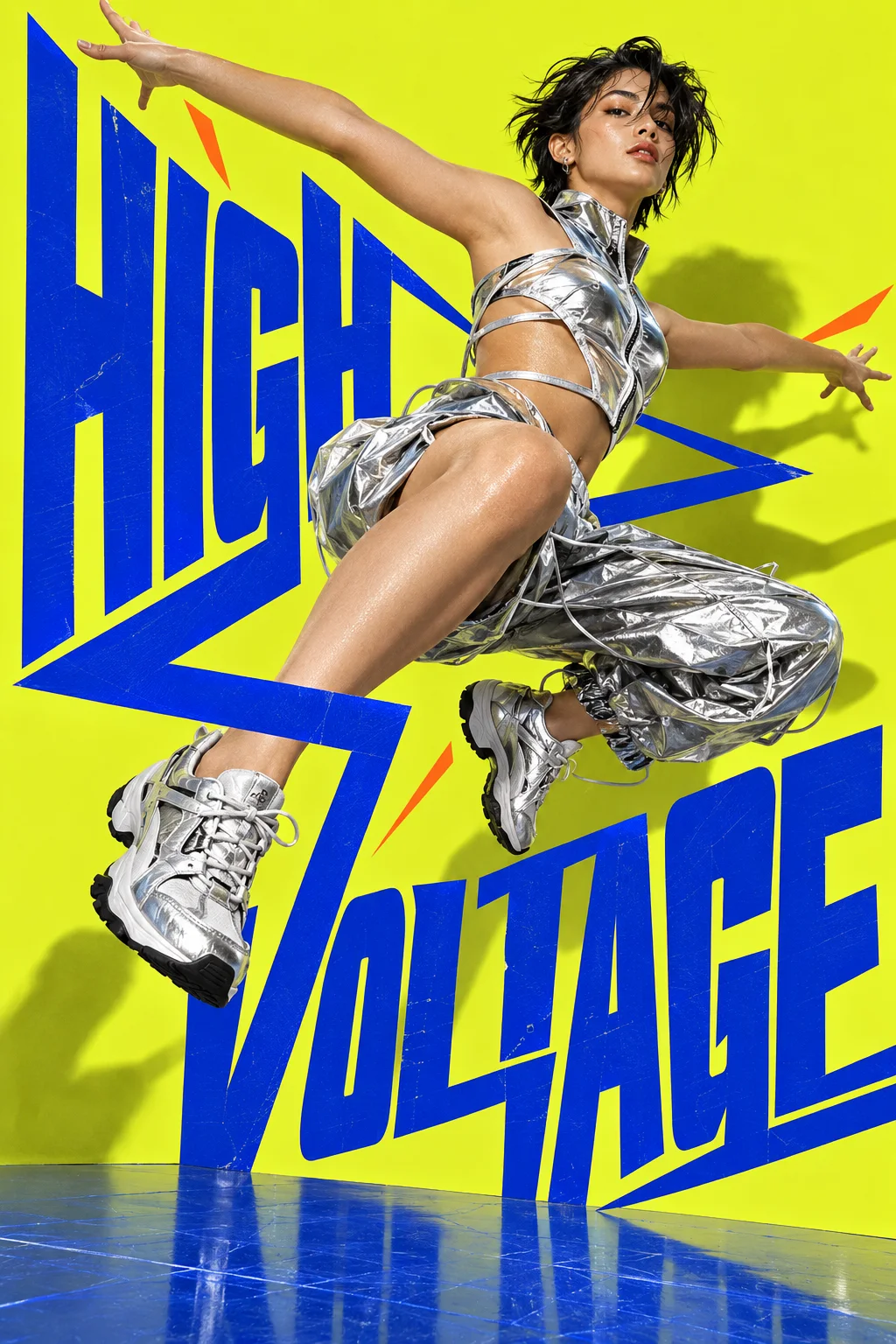 High Voltage — type follows the direction of the jump