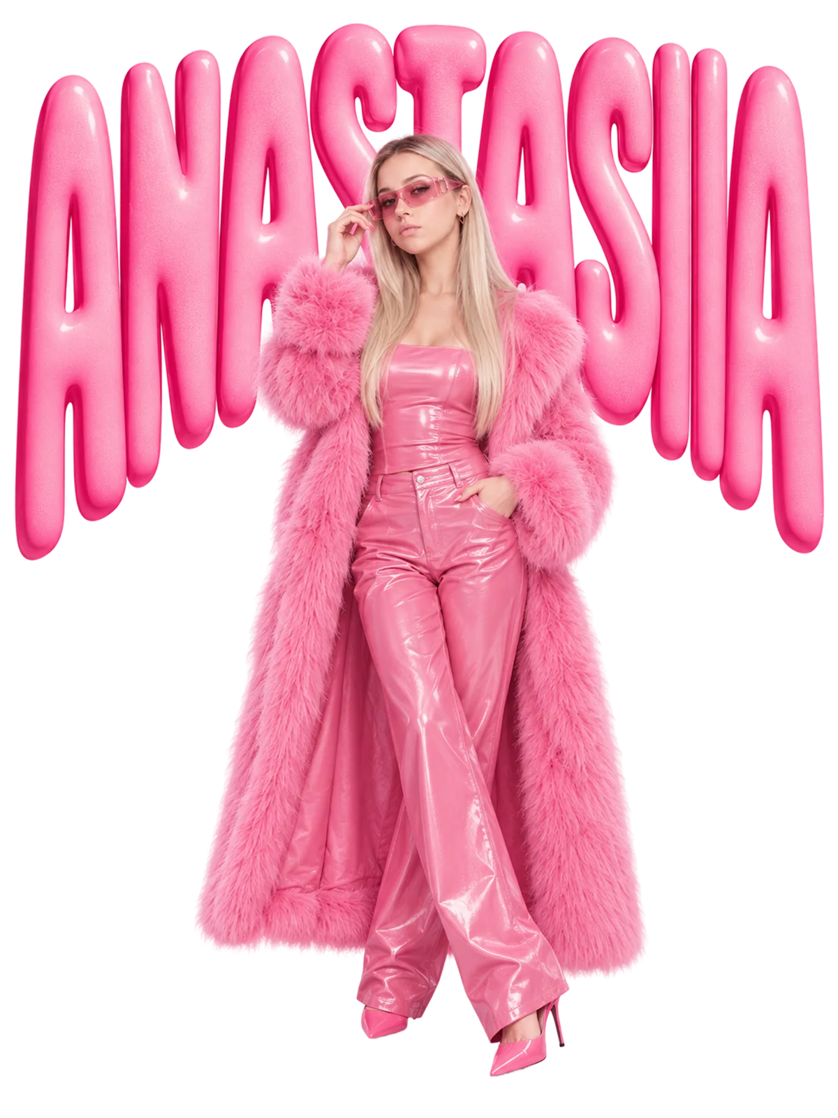 anestiiz in a pink look