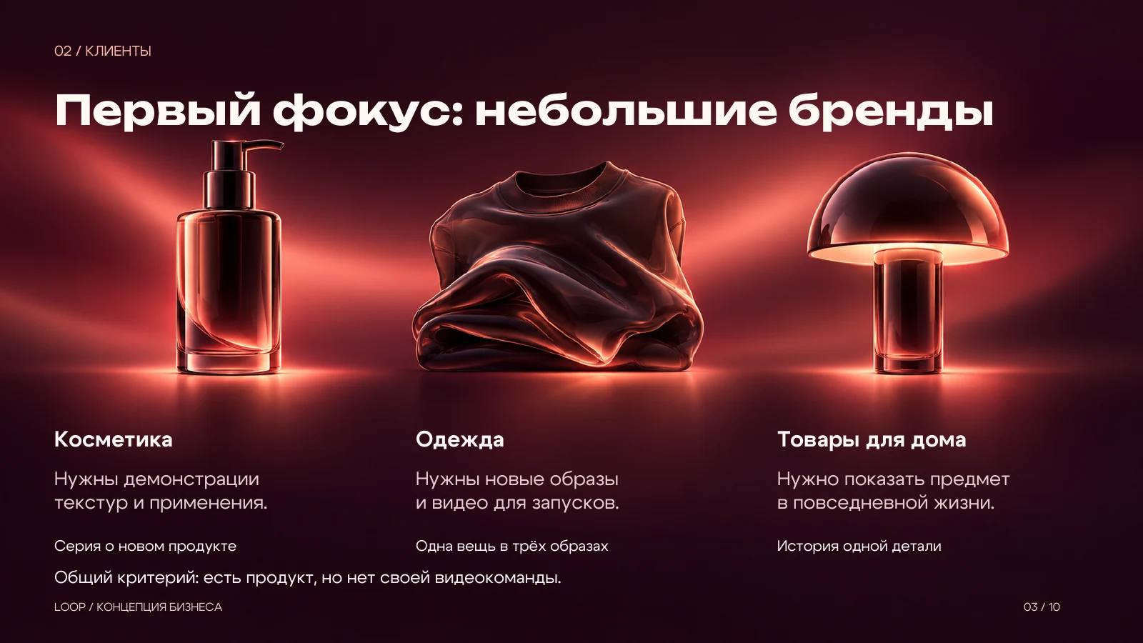 Audience: small brands