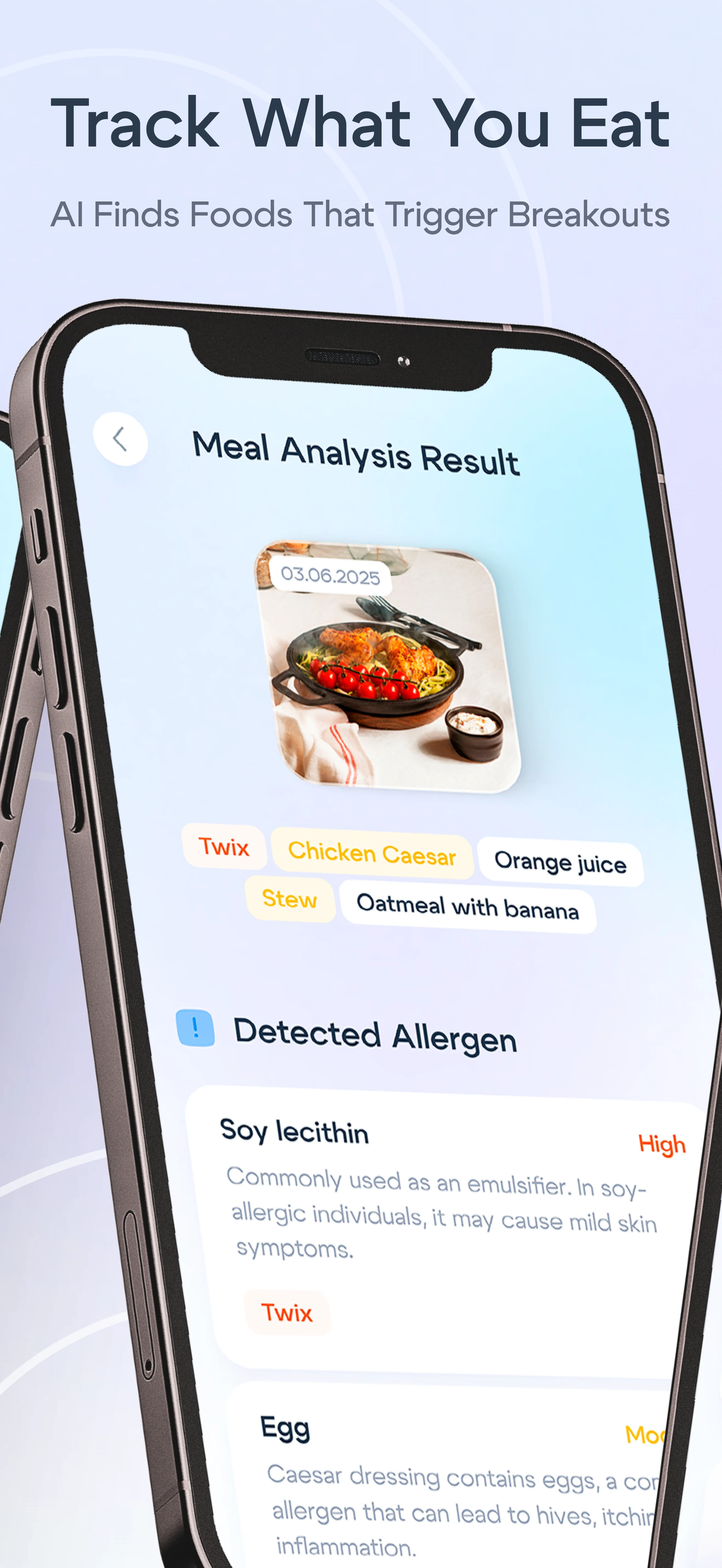 Lumé nutrition analysis