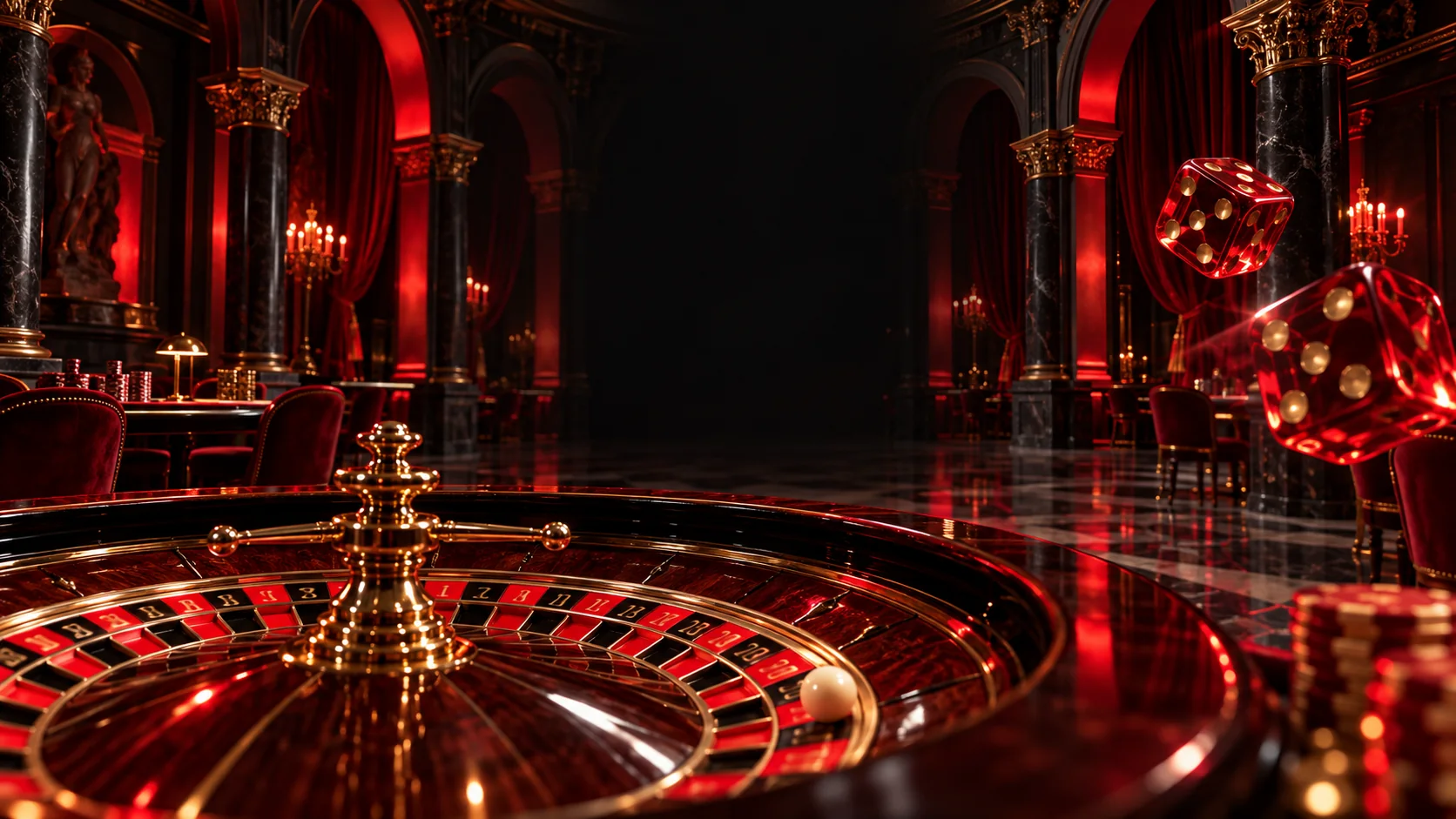 NOIR ROUGE casino night website